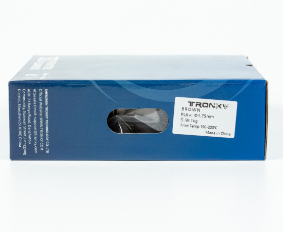 Фото 5 - Коричневий PLA пластик Tronxy для 3D принтера 340m | 1 кг | 1,75 мм
