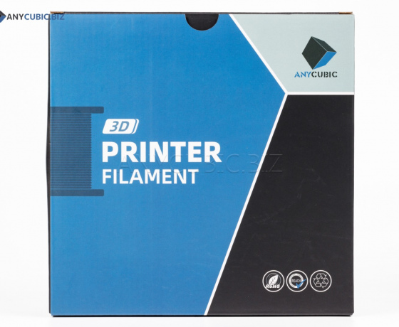 Фото 4 - Пла шовковий Металево-блакитний Anycubic Ø1,75 мм Вага: 1 кг