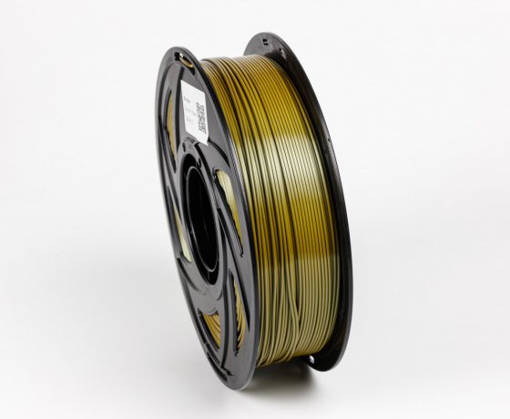 Фото 4 - Бронза Пла Пластик Шовковий \ PLA SILK Bronze 1кг | 1.75мм | 330м