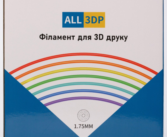 Фото 5 - Блакитний PETG (ПЕТГ) coPET пластик для 3D принтера | LightBlue PETG 1кг | 1.75мм | 330м