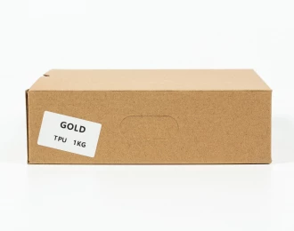 TPU Filament (пластик) для 3D принтера Золотой 1кг, 1.75мм